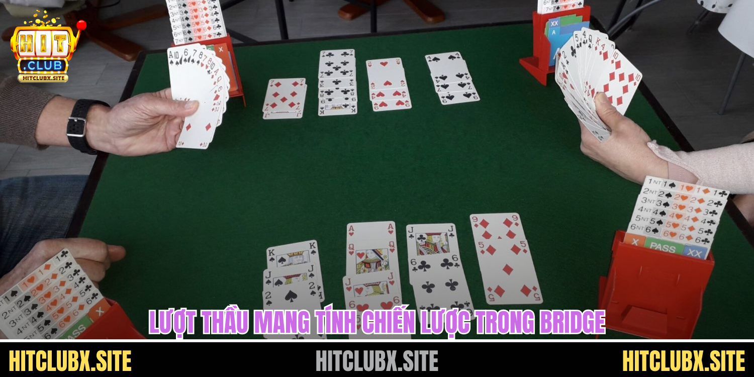 Lượt thầu mang tính chiến lược trong Bridge