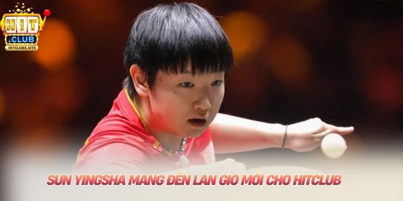 Sun Yingsha mang đến làn gió mới cho HITCLUB